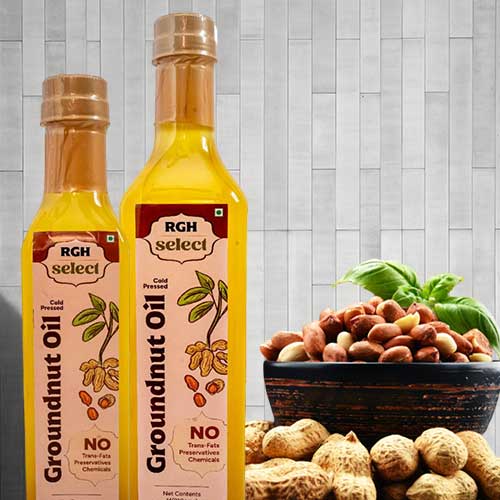 Cold Pressed Groundnut Oil ( Wood Pressed )