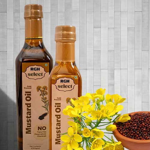 Cold Pressed Mustard Oil ( Wood Pressed )